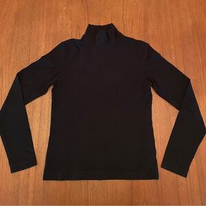 ✨Vintage✨DKNY Black Mock Neck Long Sleeve Top